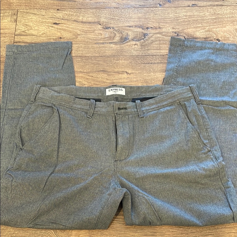 Express Men's Gray Pants